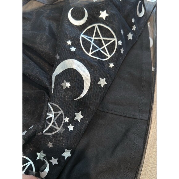 Spirit Women’s Black  Magic Witch Dress Sz  M Halloween/ Gothic Costume - Picture 8 of 9